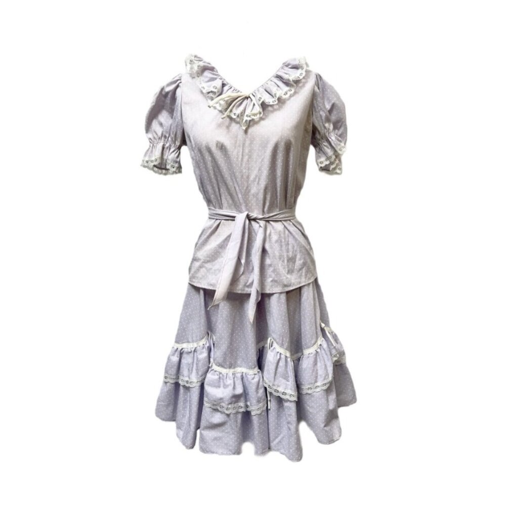 1970's Malco Modes Pastel Gothic Lolita Set
